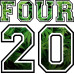 Four 20 Unisex Tee