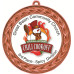  Custom Insert Medal, Bronze - your graphics and text!