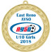  Custom Insert Medal, Gold - your graphics and text!