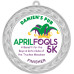  Custom Insert Medal, Silver - your graphics and text!