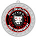  Custom Insert Medal, Silver - your graphics and text!