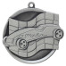 2 1/4" Pinewood Derby Flame Car Racing Flag Medal