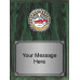 Economy Heat Transfer Plaque with Pinewood Derby Medallion
