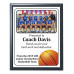 Economy Heat Transfer Team Photo Plaque, Basketball
