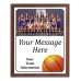 Economy Heat Transfer Team Photo Plaque, Basketball