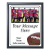 Economy Heat Transfer Team Photo Plaque, Football