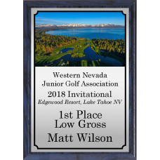 Edgewood Tahoe Golf Plaque
