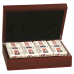 Rosewood Finish Golf Ball Box