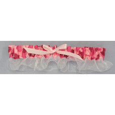 Pink Camouflage Garter