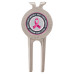 Silver Divot Tool with Custom Insert 