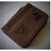 Dark Brown Leatherette Book/Bible Cover