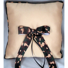 Camouflage Ring Pillow