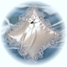 Hats Off Square Ring Pillow