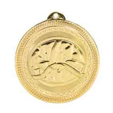 Martial Arts BriteLazer Medal with Neck Ribbon