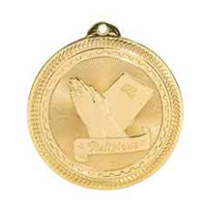 Christian BriteLazer Medal with Neck Ribbon