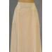 Long Flared Skirt, White
