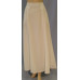 Long Flared Skirt, White