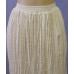 Heart Neck Short Sleeve Bridal Blouse and Broomstick Skirt Set, Ivory
