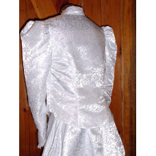 Simple Graces "Lilith and Lillian" Set in Satin Jacquard, White, Size 16 Simple Graces "Lilith and Lillian" Set in Satin Jacquard, White, Size 16