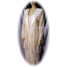 Ivory Lace Frock Jacket Ivory Lace Frock Jacket