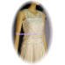 Heavy Lace Short Tank in Ivory