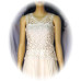 Heavy Lace Short Tank in Ivory
