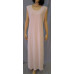 Plain Stretchy Sleeveless Dress, White, Size 2XL
