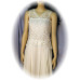 Heavy Lace Short Tank in Ivory