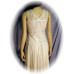 Heavy Lace Short Tank in Ivory