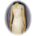 Heavy Lace Short Tank in Ivory